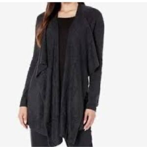 Barefoot Dreams cozychic lite womens Open Front Cardigan size S/M